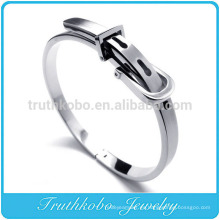 TKB-B0006 Comercio al por mayor Cinturón de acero - Compre brazalete de moda Brazalete de hebilla de acero inoxidable Brazalete y brazalete Brazalete Brazalete Hombre Esposas